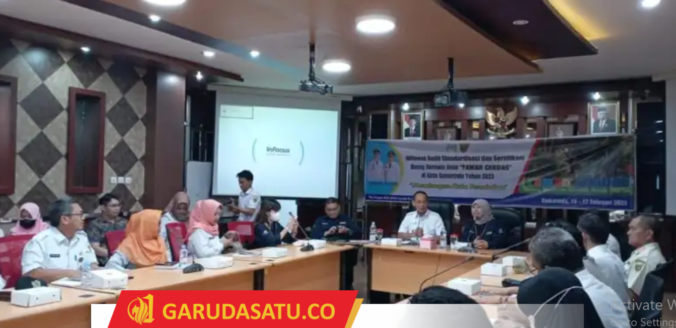 Suasana Pemkot Samarinda sambut Tim Audit KemenPPA RBRA. (Istimewa)