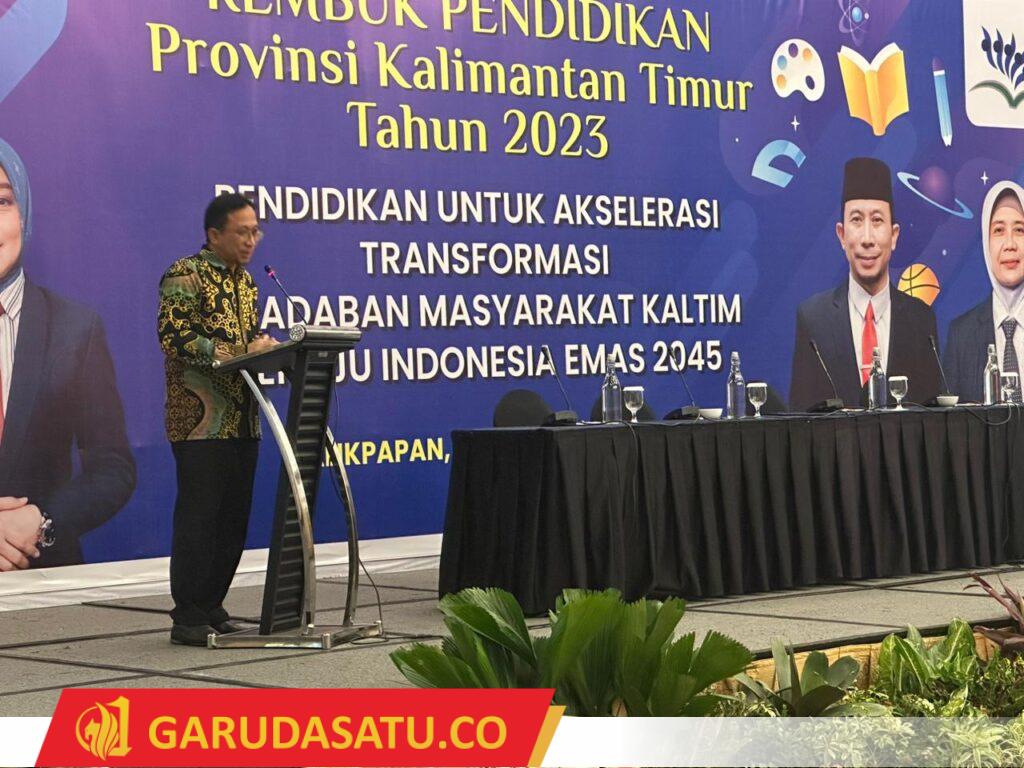 Disdikbud Kaltim Gelar Rembuk Pendidikan Menuju Indonesia Emas 2045